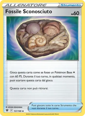 Fossile Sconosciuto · 157
