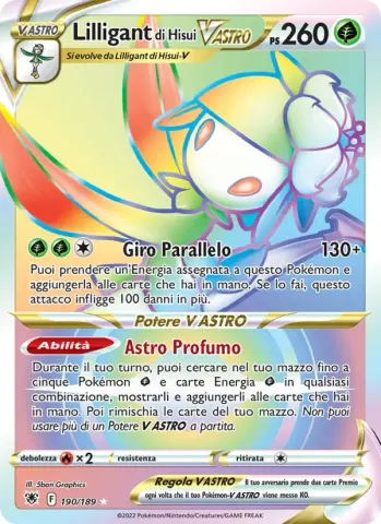 Lilligant di Hisui V ASTRO · 190