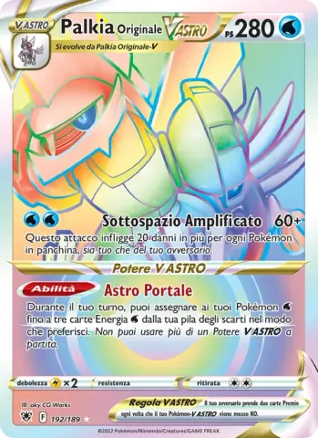 Palkia Originale V ASTRO · 192
