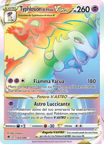 Typhlosion di Hisui V ASTRO · 193