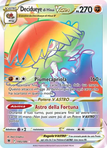 Decidueye di Hisui V ASTRO · 195