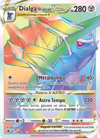 Dialga Originale V ASTRO · 198