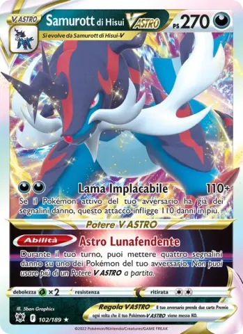 Samurott di Hisui V ASTRO · 102