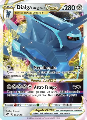 Dialga Originale V ASTRO · 114