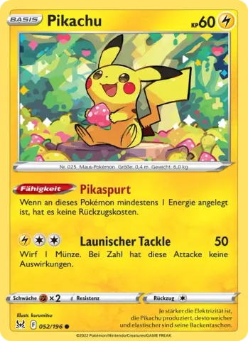Pikachu · 052