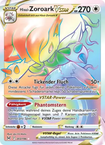 Hisui-Zoroark VSTAR · 203