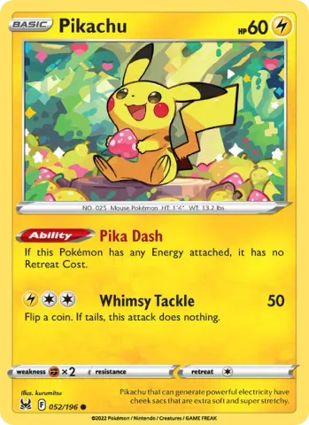 Pikachu · 052