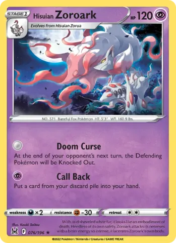 Hisuian Zoroark · 076