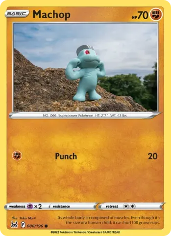 Machop · 086