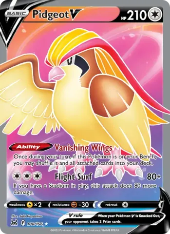 Pidgeot V · 188