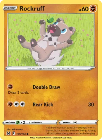 Rockruff · 109