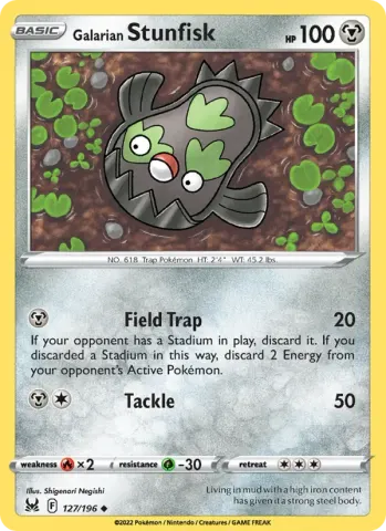 Galarian Stunfisk · 127