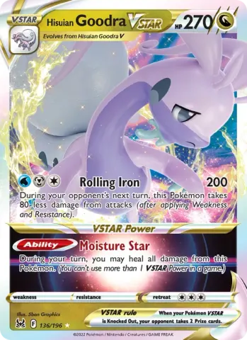 Hisuian Goodra VSTAR · 136
