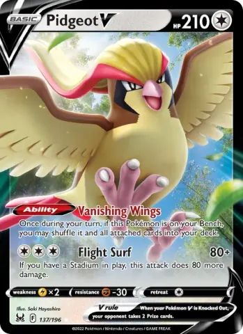 Pidgeot V · 137