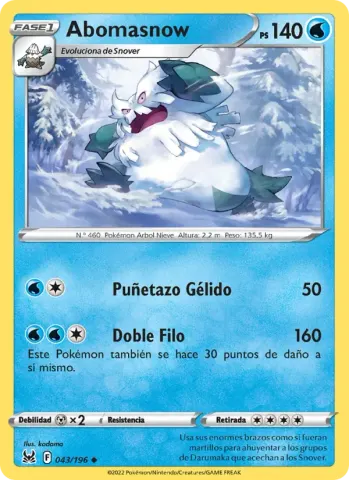 Abomasnow · 043