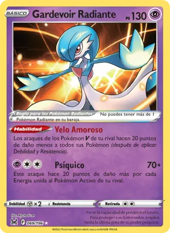 Gardevoir Radiante · 069