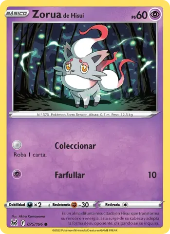 Zorua de Hisui · 075