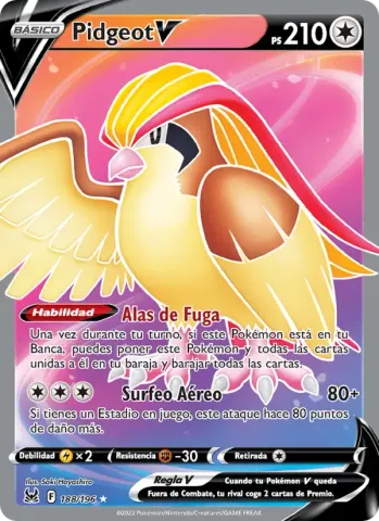Pidgeot V · 188
