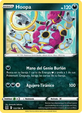 Hoopa · 122
