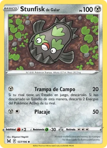 Stunfisk de Galar · 127