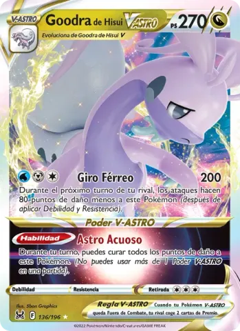 Goodra de Hisui V-ASTRO · 136