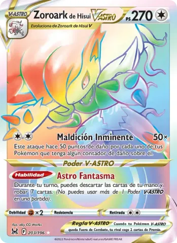Zoroark de Hisui V-ASTRO · 203