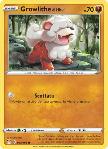 Growlithe di Hisui · 083