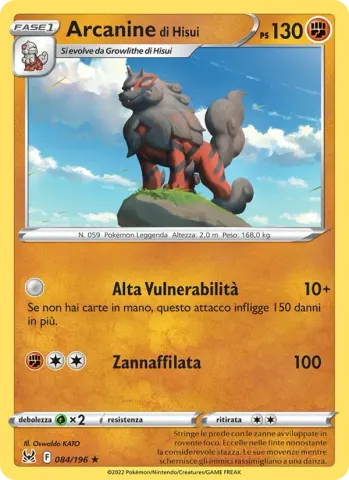 Arcanine di Hisui · 084