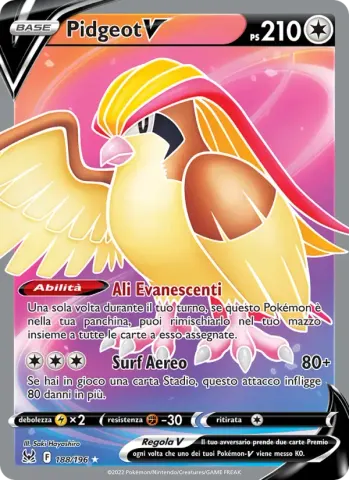 Pidgeot V · 188