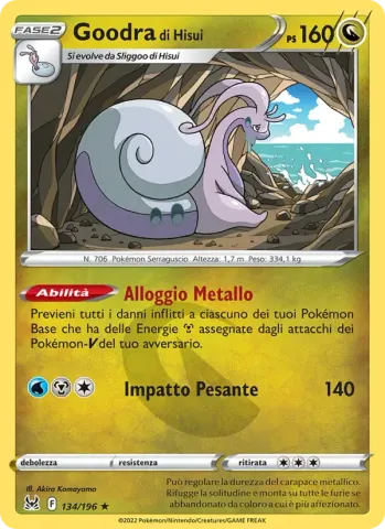 Goodra di Hisui · 134