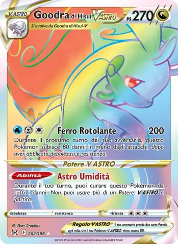 Goodra di Hisui V ASTRO · 202
