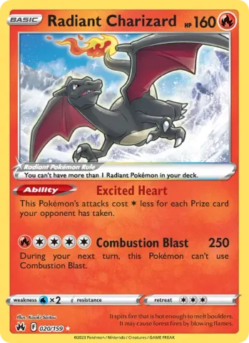 Radiant Charizard · 020