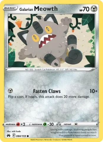 Galarian Meowth · 084