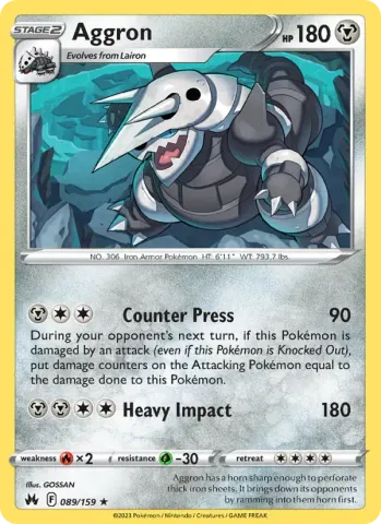 Aggron · 089