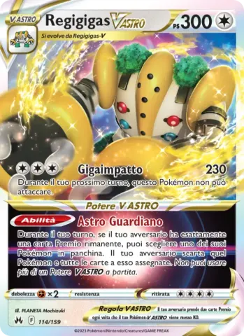 Regigigas V ASTRO · 114