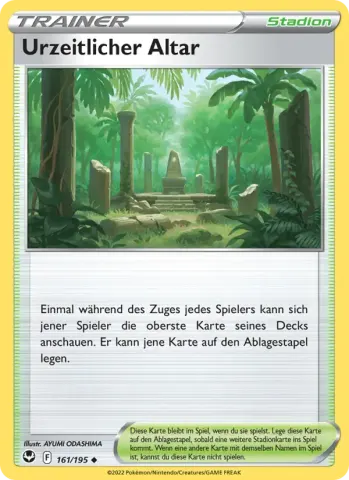 Urzeitlicher Altar · 161