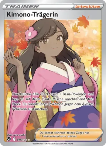 Kimono-Trägerin · 190