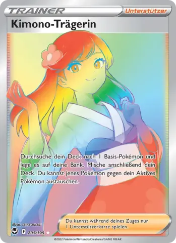 Kimono-Trägerin · 205