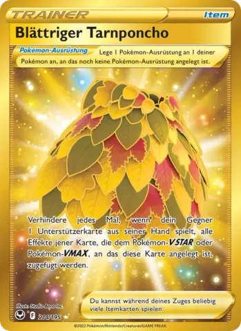 Blättriger Tarnponcho · 214