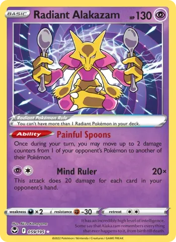 Radiant Alakazam · 059