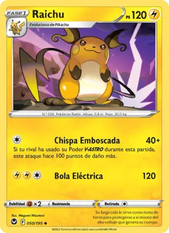 Raichu · 050