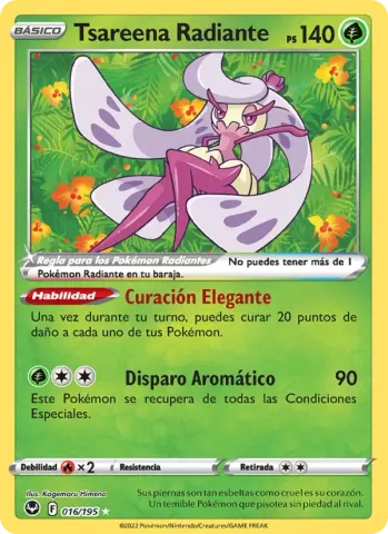 Tsareena Radiante · 016