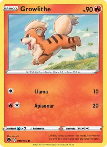 Growlithe · 019