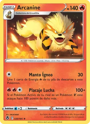 Arcanine · 020