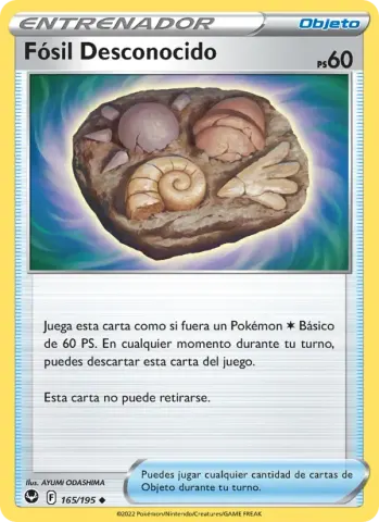 Fósil Desconocido · 165