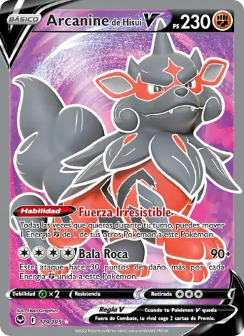 Arcanine de Hisui V · 179