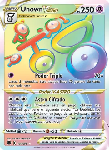 Unown V-ASTRO · 199