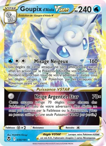 Goupix d'Alola VSTAR · 034