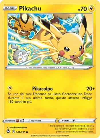 Pikachu · 049