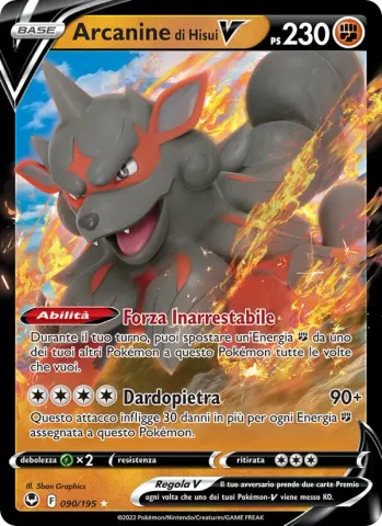Arcanine di Hisui V · 090